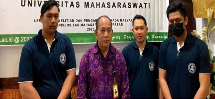 Mahasiswa FH Unmas Denpasar Gelar Program KKN Alternatif di Kelurahan Sumertag